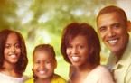 President Barack Obama Family Portrait